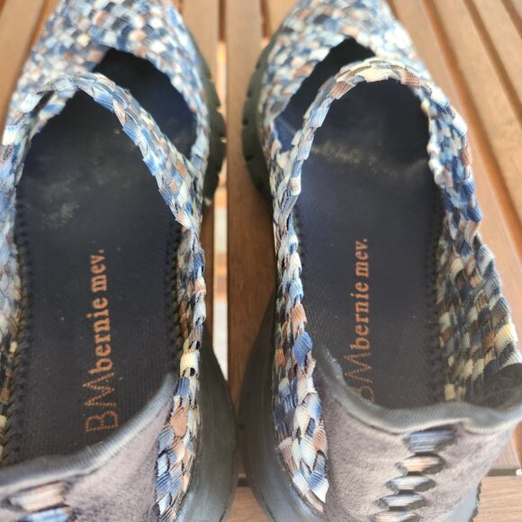 Bernie Mev European Slip-On Comfort Mary Jane Shoes Size EU 38 US 7-7.5 Grip - Picture 8 of 13
